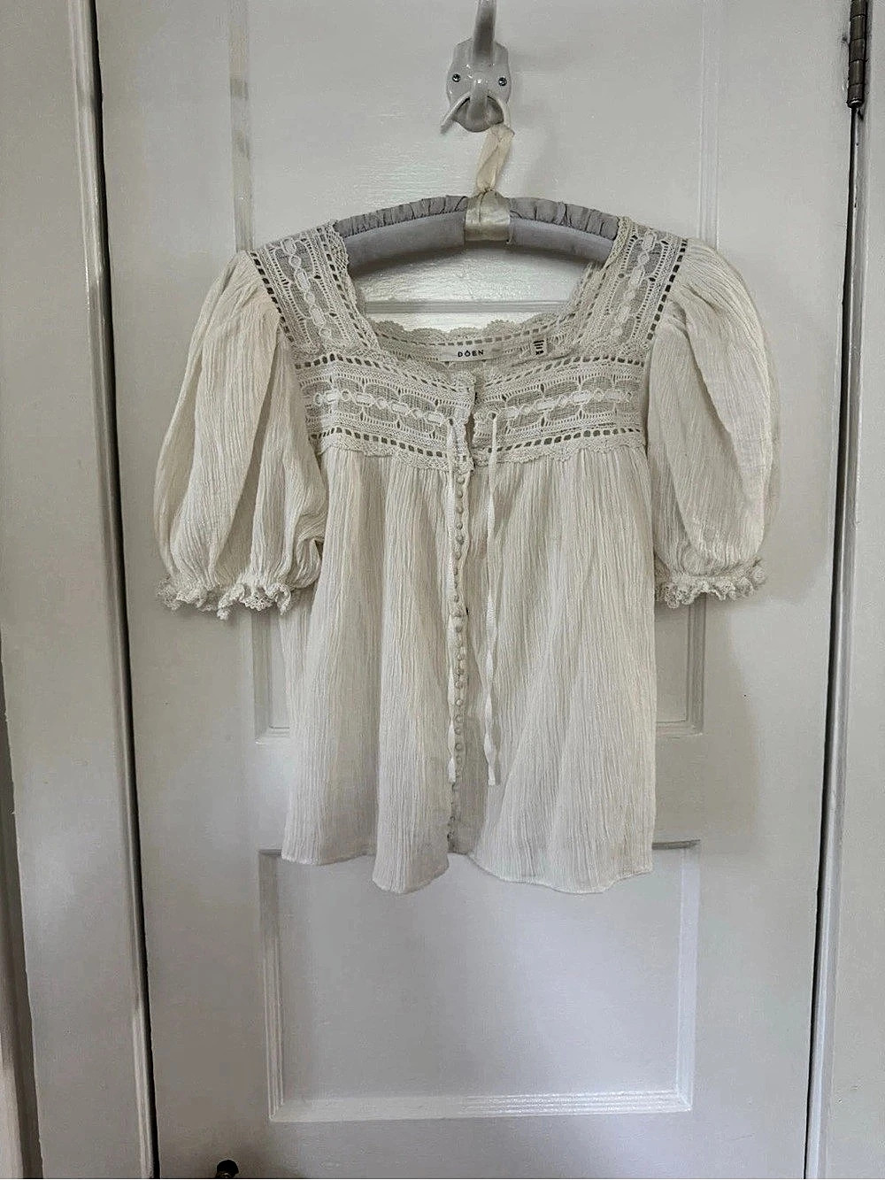 DOEN Anneth Blouse Cream XS
